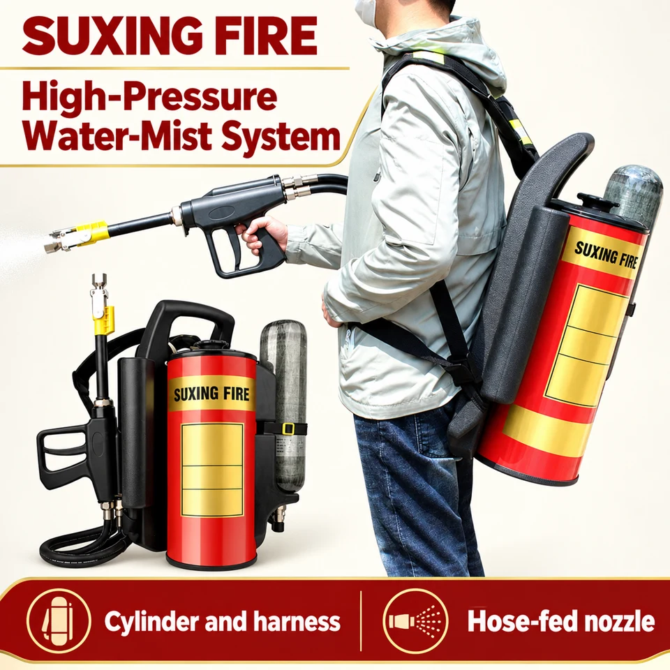 High-Pressure Water-Mist System Equipment Collection