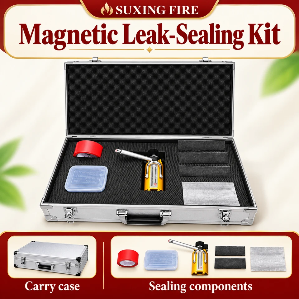 Magnetic Leak-Sealing Kit Equipment Collection